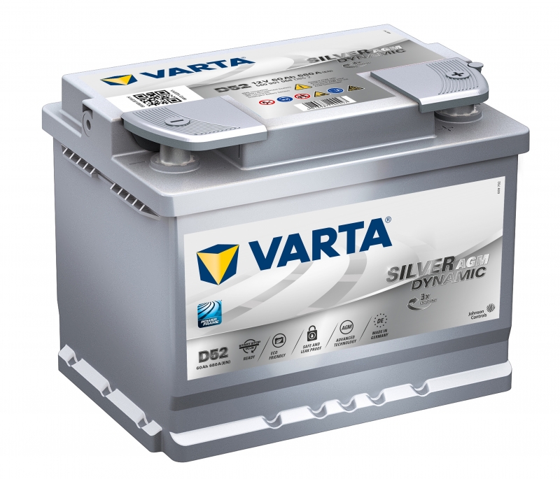 AGA dynamique VARTA D52 Silver