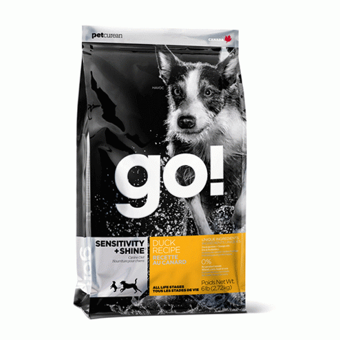 GO! Recette Naturelle Holistique Sensibilité Holistique + Shine Duck Dog