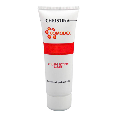 CHRISTINA COMODEX MASQUE DOUBLE ACTION MASQUE DOUBLE ACTION POUR PEAU GRASSE ET PROBLÈME