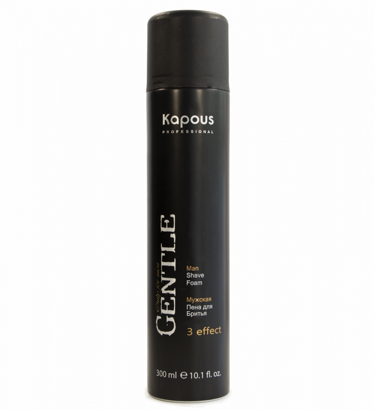 Kapous Gentlemen 3 Effect Mousse De Rasage 300 ml