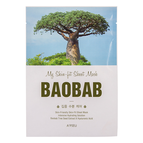 Masque en feuille skin-fit Baobab