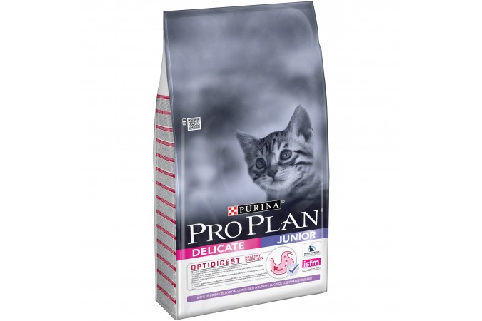 Purina Pro Plan Junior délicat pour chatons à la dinde et au riz