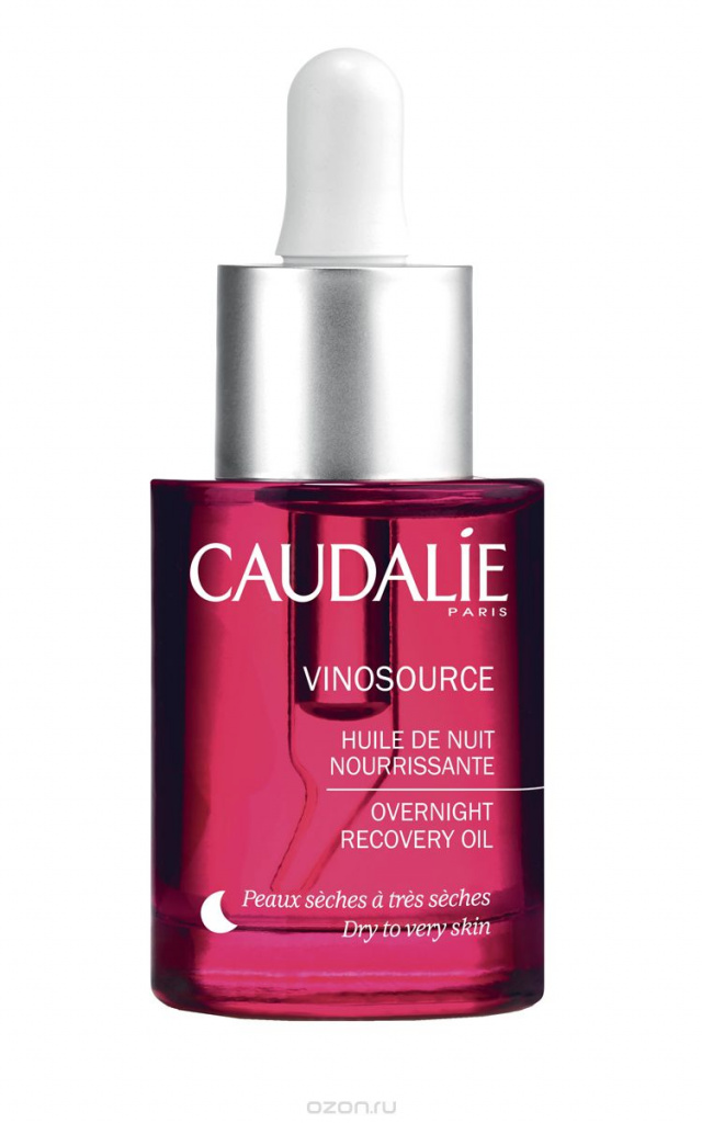 Huile de récupération de nuit Caudalie Vinosource