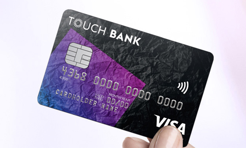 Carte de crédit Touch Bank