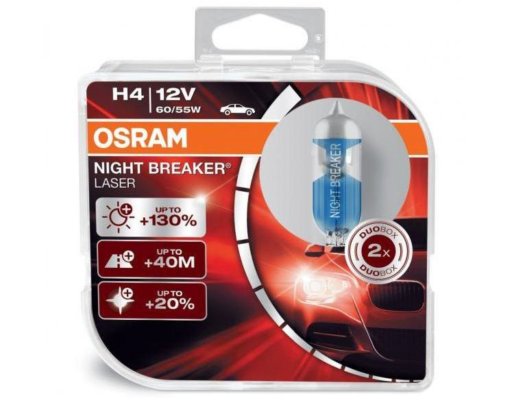 Osram Night Breaker Laser (+ 130%) H4