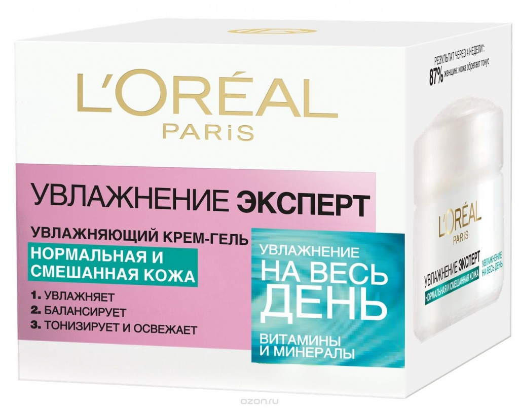 DAY CREAM-GEL POUR PEAUX NORMALES ET MIXTES LOREAL PARIS HYDRATANT EXPERT.jpg