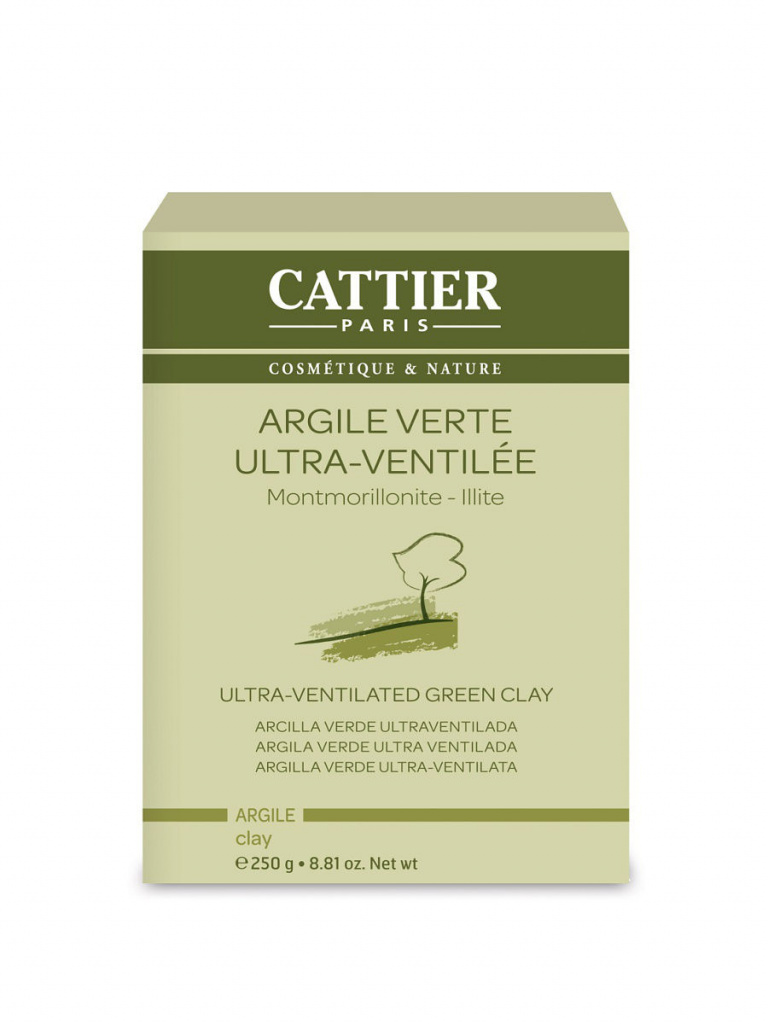Argile Vert Ultra Micronisé, 250 G, CATTIER