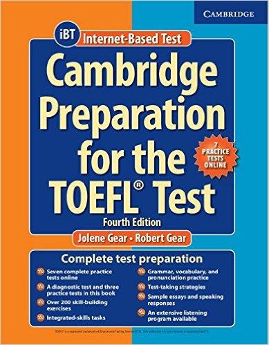Préparation Cambridge au test TOEFL par Jolene Gear, Robert Gear