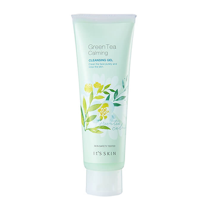 SON GEL DE PEAU NETTOYANT CALVANT PEAU VERT DE LA PEAU.jpg