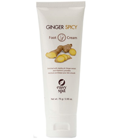 crème pour les pieds épicée au gingembre facile spa