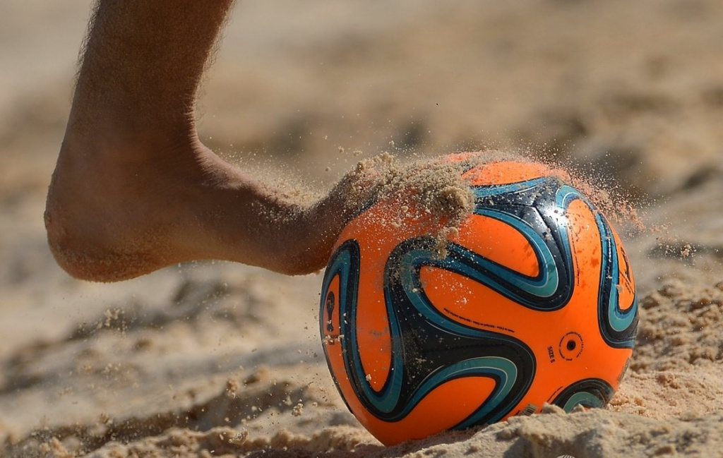 Ballons de foot de plage
