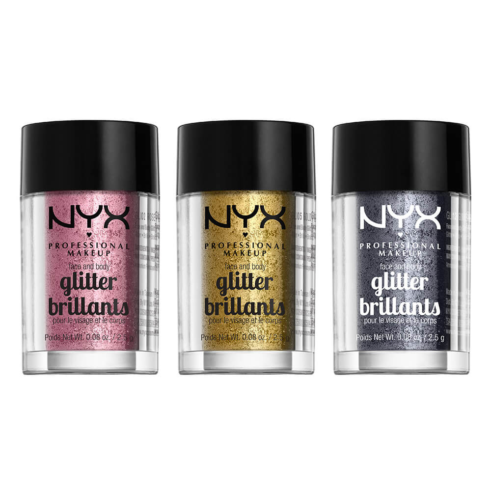 NYX Professional Make Up Paillettes Pour Le Visage Et Le Corps