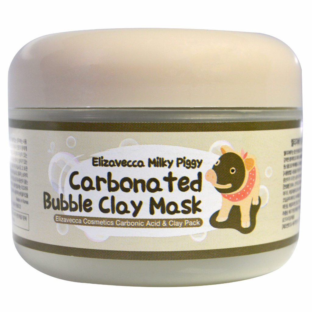 Milky Piggy Carbona Ted Bubble Clay Pack Pack Elizavecca, 100 ml
