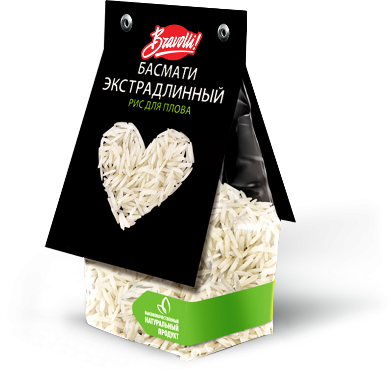 Rice Bravolli! Basmati extradlinny pilafille, 350 g