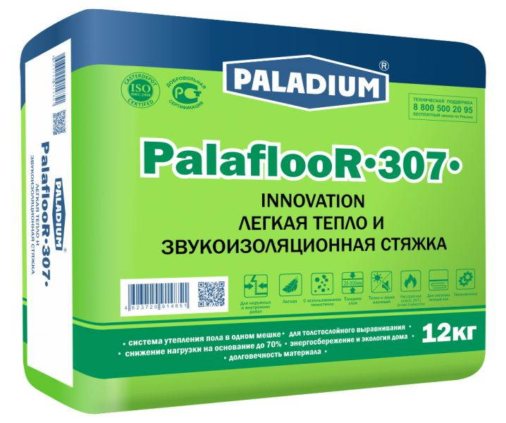 Coupleur de sol isolant thermique Paladium Palafloor-307, 12 kg