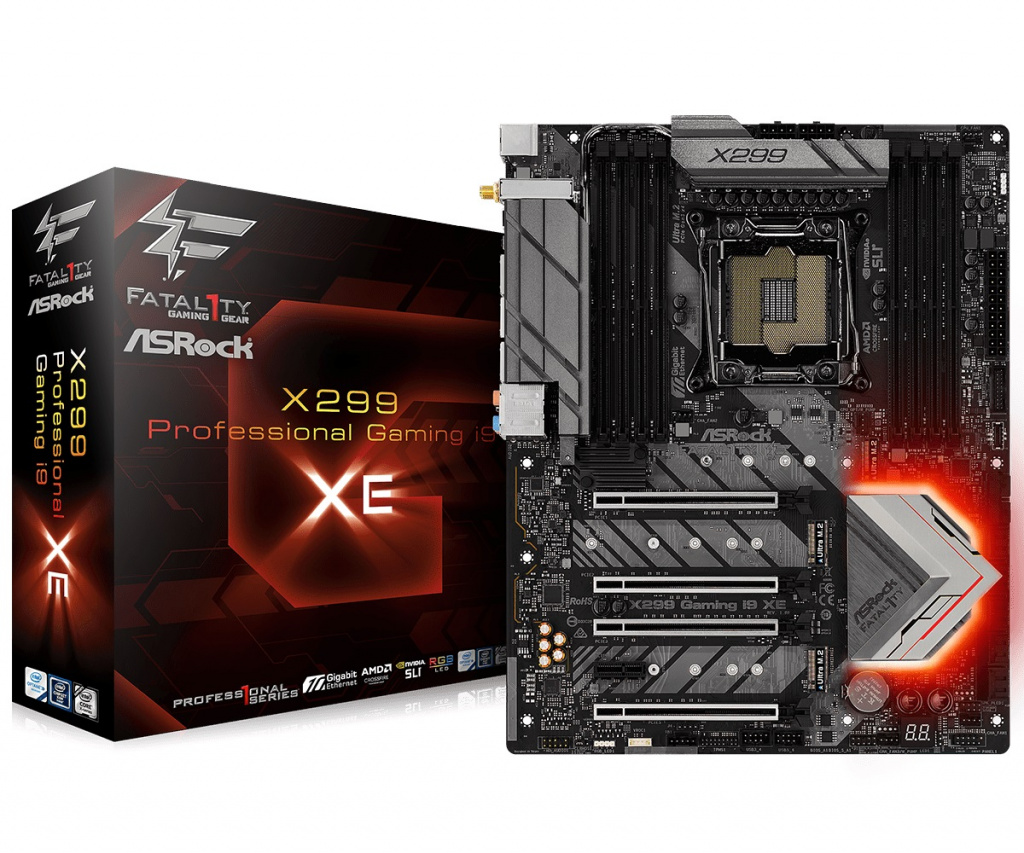 ASRock Fatal1ty X299 Gaming professionnel i9 XE