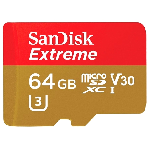 SanDisk Extreme MicroSDXC Classe 10 UHS Classe 3 V30 90 Mo / s