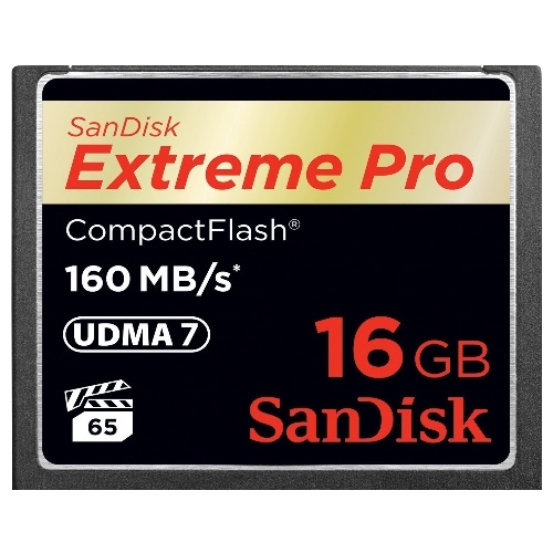 SanDisk Extreme Pro CompactFlash 160 Mo / s